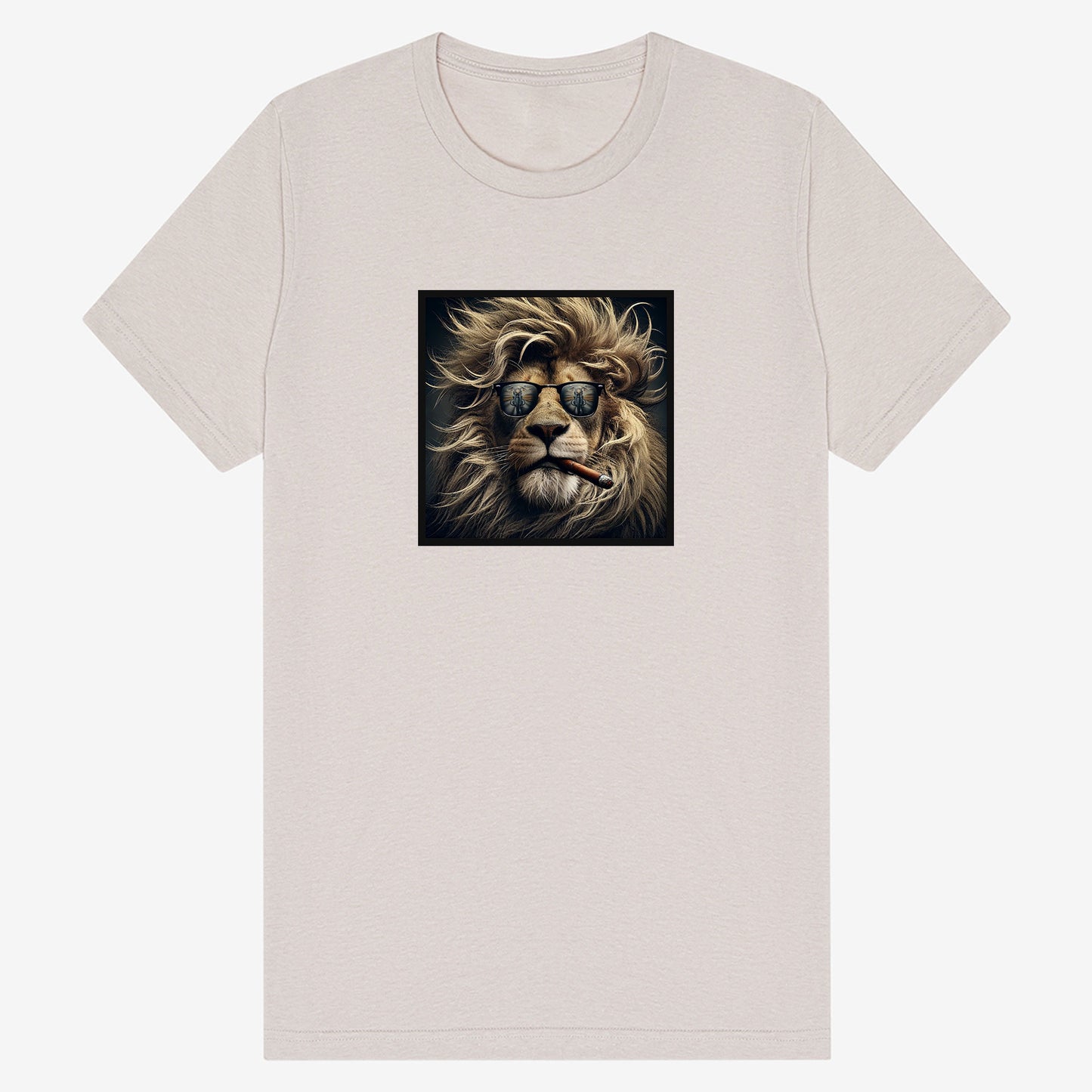 Cool Cat Cigar T-Shirt – Soft Heather Fabric & Bold Design