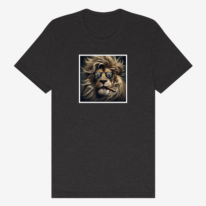 Cool Cat Cigar T-Shirt – Soft Heather Fabric & Bold Design