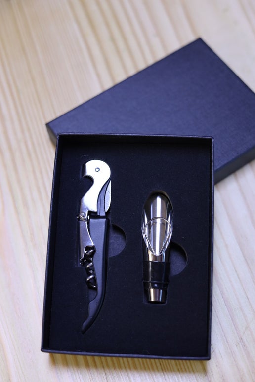 Waiters Corkscrew and Pourer Gift Set